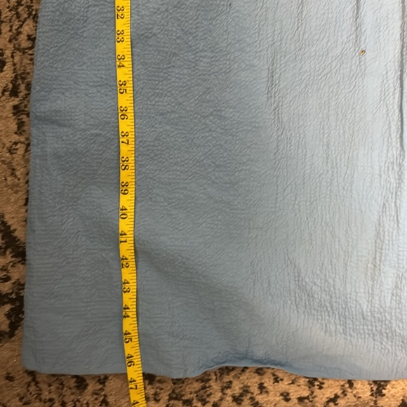 ASOS Design EUC Seersucker Wrap Like Upper Part  With Cut Detail - Picture 17 of 17